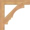 Ekena Millwork Balboa Block Smooth Bracket, Western Red Cedar, 3 1/2"W x 24"D x 24"H BKT04X24X24BOA05SWR - alternate 2